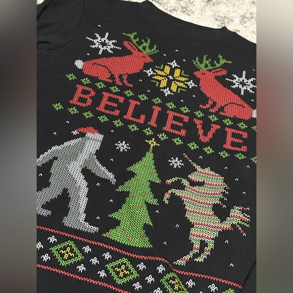 Ugly sweater long sleeve shirt. Size men’s small. - Picture 2 of 5